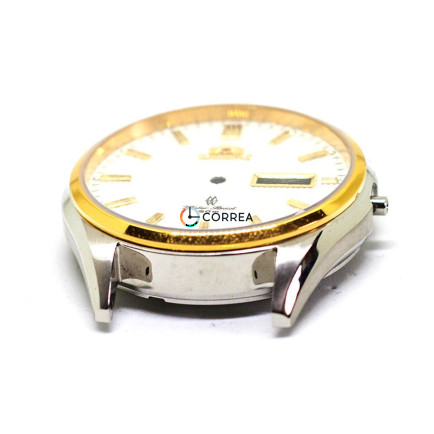 Корпус для часов Orient Automatic комбинированный с белым циферблатом KO-014 - 12